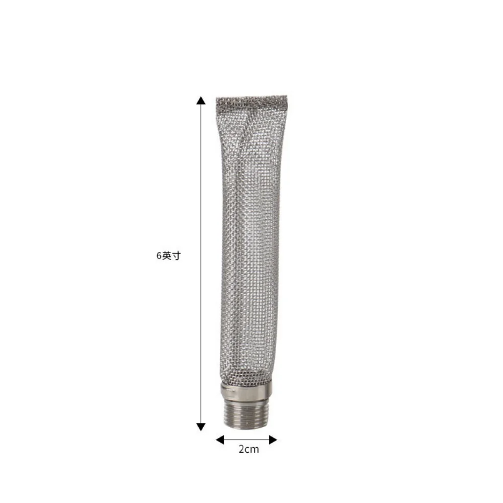 

Beer tube 6 inches,Craft Beer Filter Cartridge.Food Grade Stainless Steel 304,Gin Basket , Aroma Basket filte