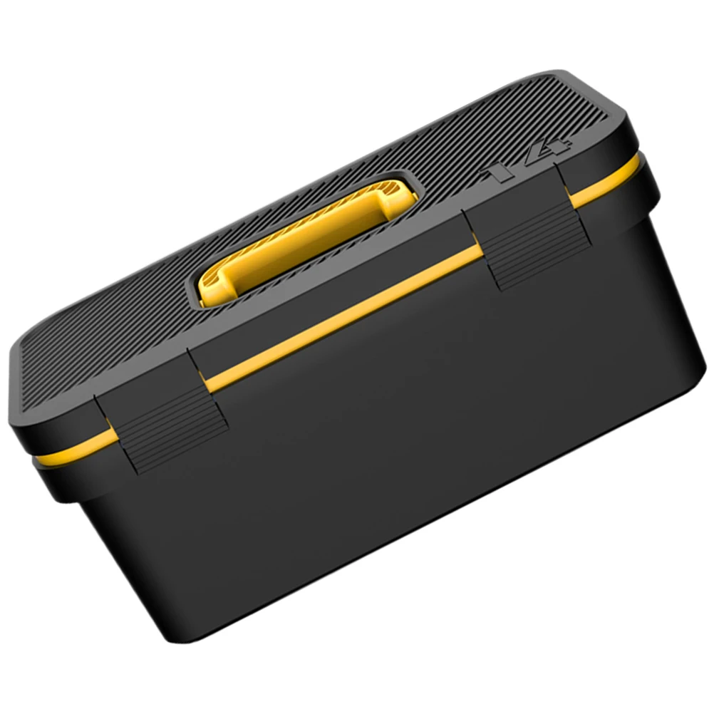 

s Multi purpose Tool Box Portable Car Storage ganizer Plastic Tools Container Durable Sturdy Practical Indoor Garage Storage