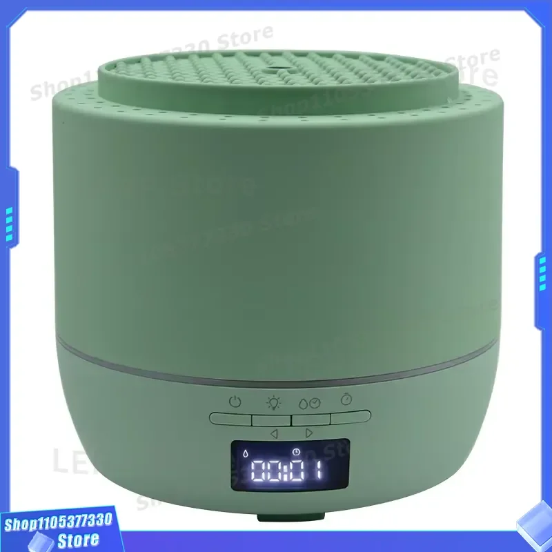 App Control Ultrasonic Humidifier 30dB Silent Car Aromatherapy Diffuser 7 Color LED Light Cold Mist Essential Oil Device for