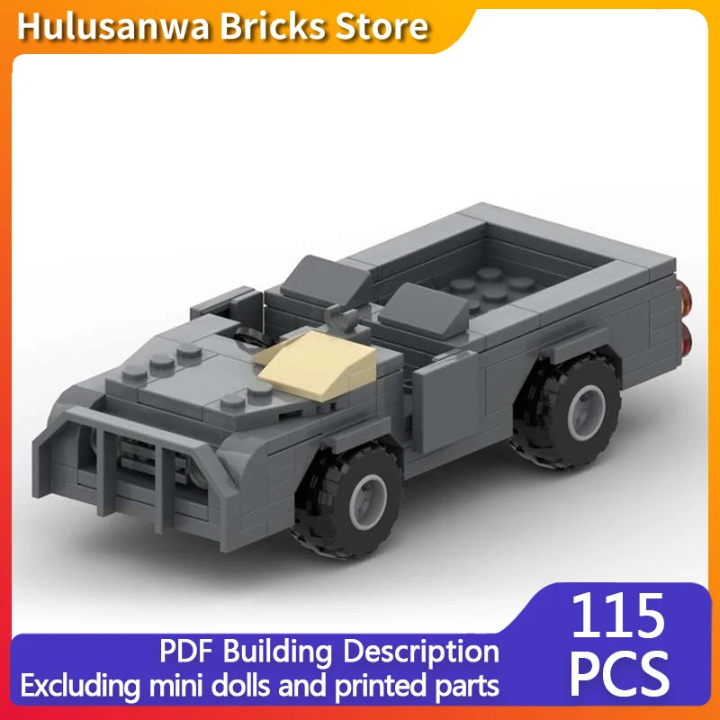 

The Wild Geese Armored Car Model MOC Building Bricks War Equipment Modular Technology Gifts Holiday Assemble Children Toys Suit