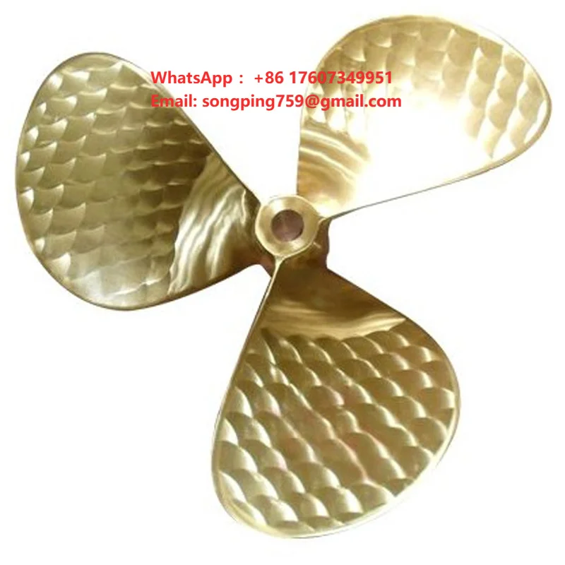 Customizable New Stainless Steel Cutter Propeller Marine Copper Alloy for Boat and Ship Application