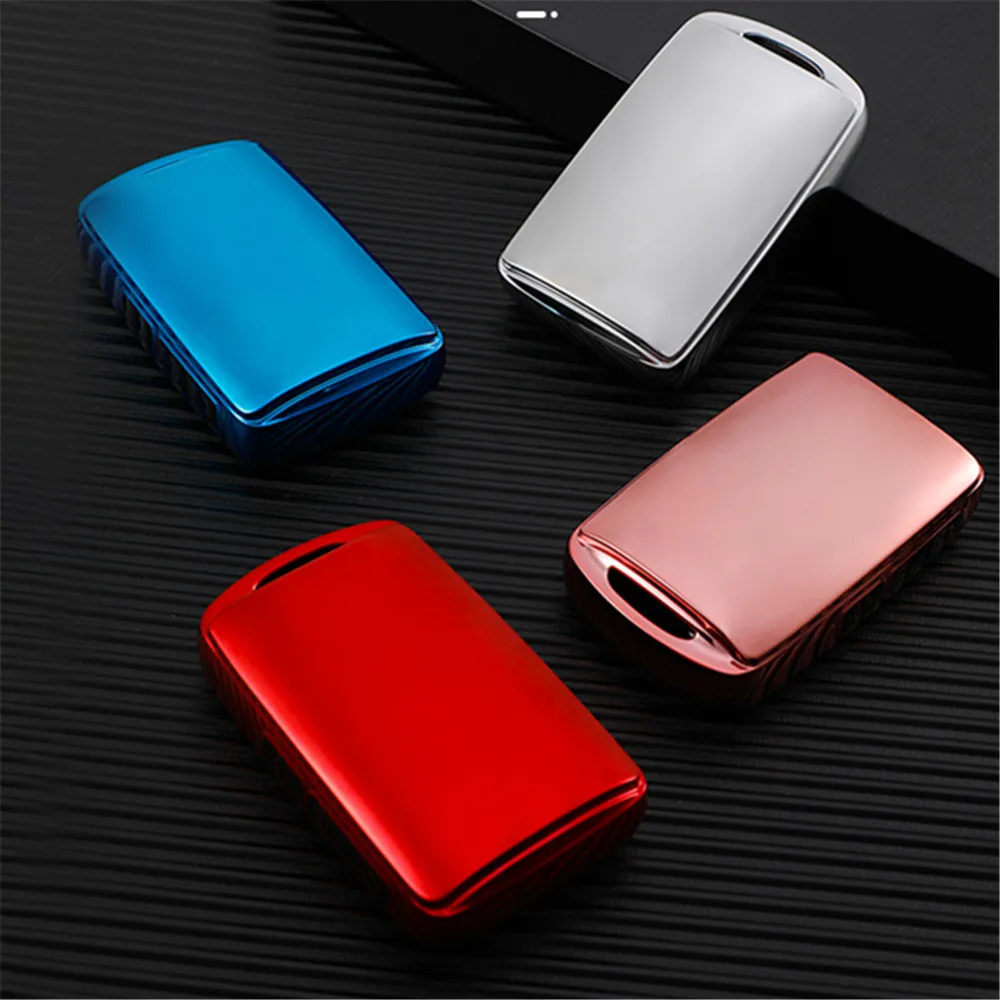 TPU Type Car Smart Key Case Cover for Mazda Alexa CX-30 CX-3 CX-5 CX-7 CX-9 CX-4 3 Button Protector Shell Accessories