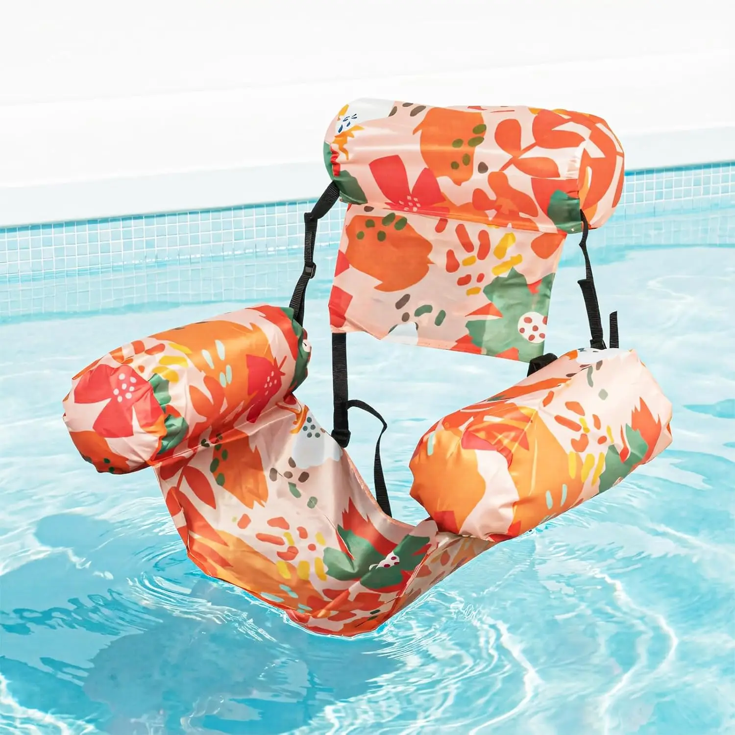 Water Amusement Lounge Chair, Floating Bed Sofa, Floating Raft, Floating Raft Hammock, Inflatable Floating Bed Lounge Chair