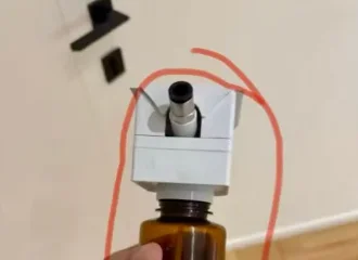 1 peça de cabeça atomizadora (sem frasco)