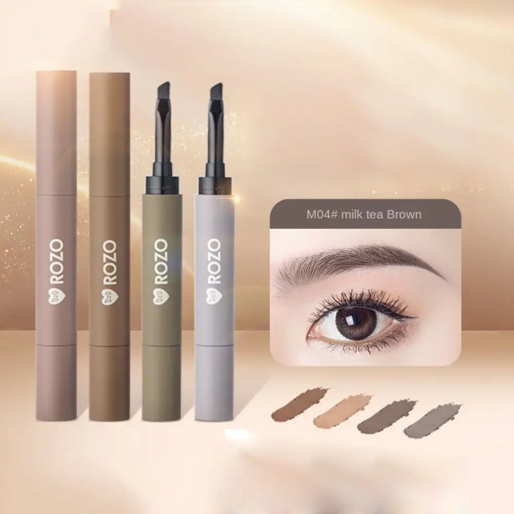 Elegancka kredka do brwi Wild Eyebrows Szybkoschnąca 45 °   Kątowa główka szczoteczki do brwi Długotrwały wodoodporny długopis do brwi dla kobiet