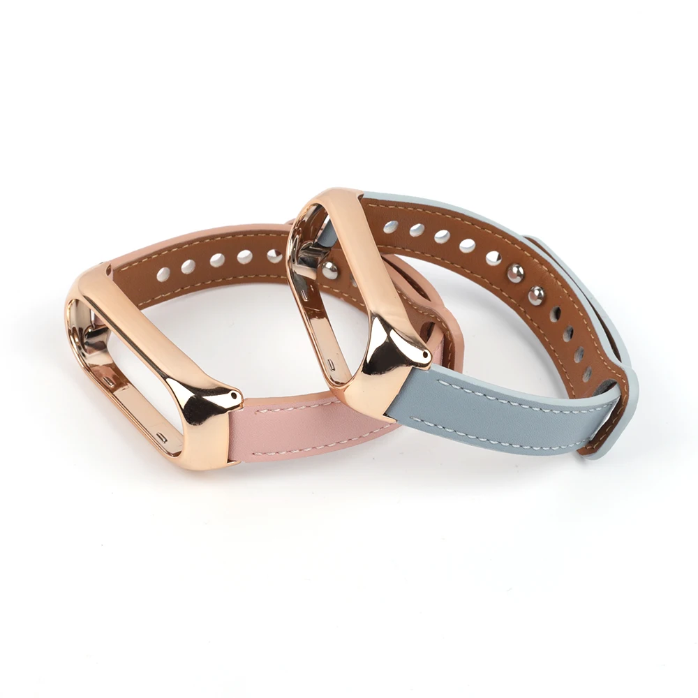 Leather Bracelet for Xiaomi Mi Band 6 7 5 4 3 NFC Sport Watch Strap Bracelet For Miband Watch Band Correa Accessories