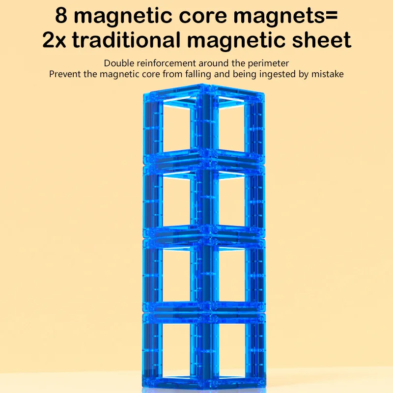 Magnetic sheet building block Magnetic sheet Numbers English alphabet set Children's educational toys