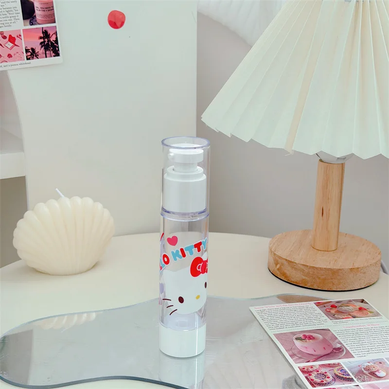 50 مللي مرحبا كيتي رذاذ زجاجة الكرتون لطيف امرأة الملحقات Kawaii فتاة هدية زجاجة تخزين العطور ألعاب أطفال دمية بالجملة