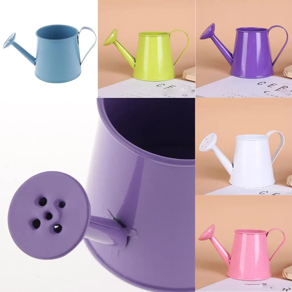 Gardening Watering Can, Tinplate Retro Watering Can Kettle Garden for Wedding home and garden Decoration