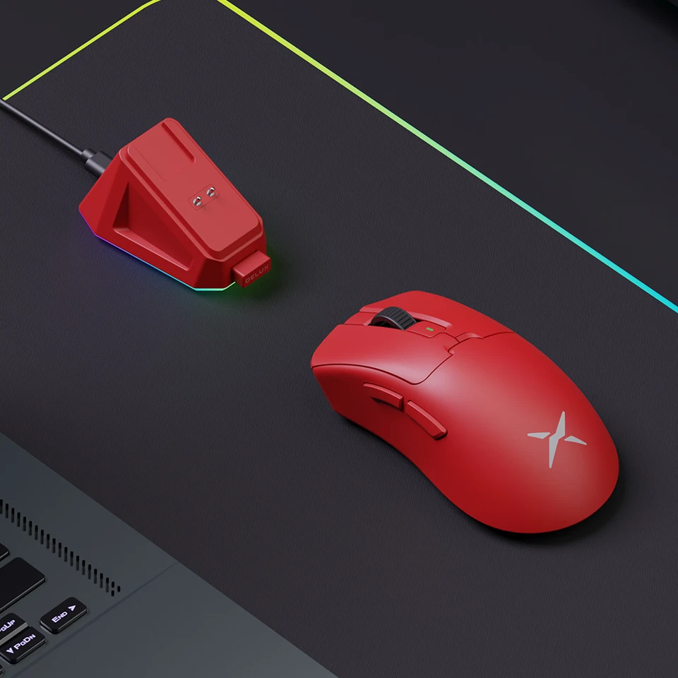 M900 PRO ゲーミングマウス Delux M900 PRO Wireless Gaming Mouse Ergonomic 8K Polling Rate