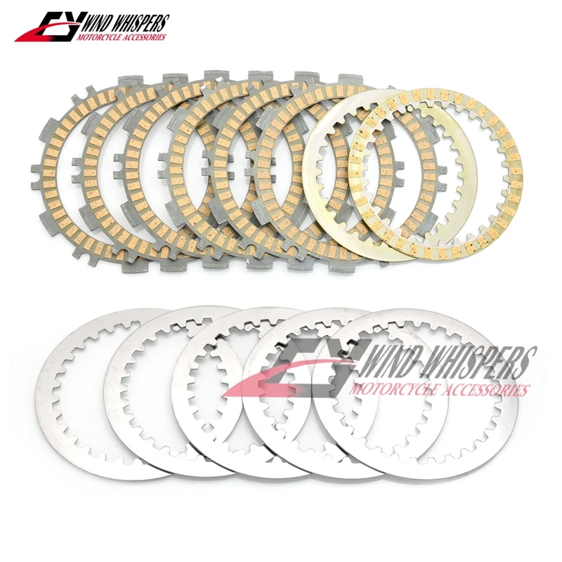 13XPCS Friction Steel Clutch Plates Discs Set For KYMCO AK550 AK 550 2017-UP