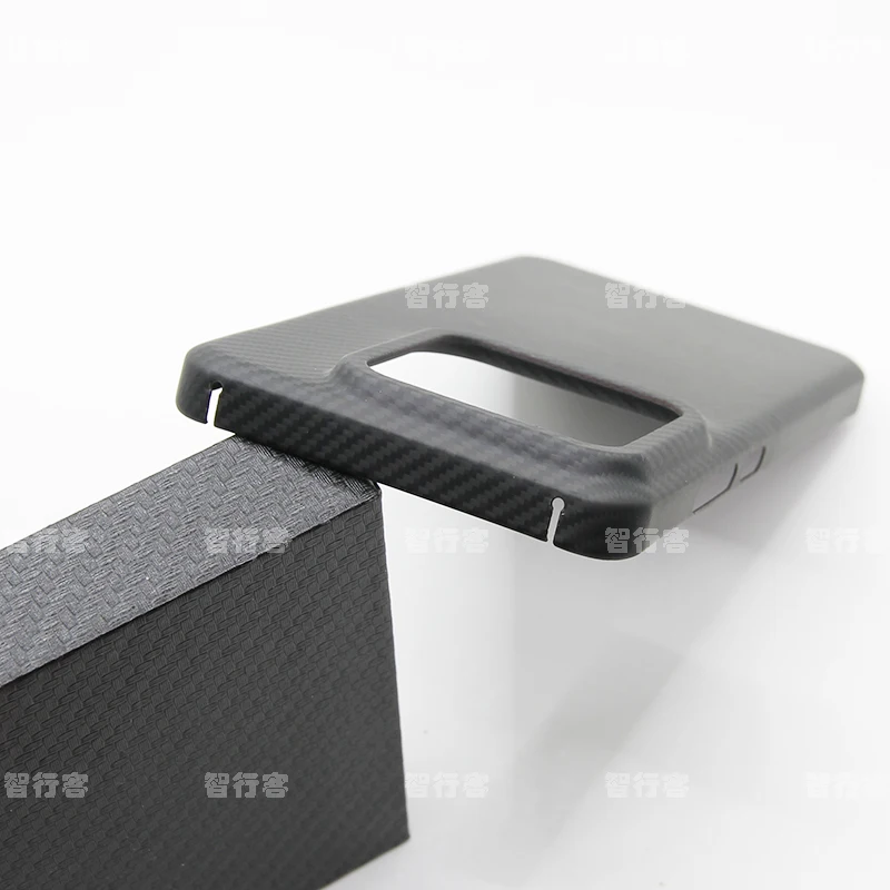 ZXKE Carbon Fiber Case For Xiaomi 14 14Pro Cover Embedded Iron Sheet Magnetic Car Support 600D Magsafe Aramid Fiber Shell