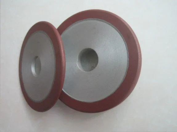 Curved diamond resin grinding wheel 150mm R4 R3 R2 R1.5 round knife round edge arc grinding groove