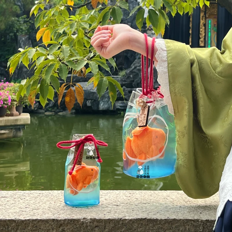 Japan Summer Festival Clothing - Summer Festival Series Goldfish Doll Bag