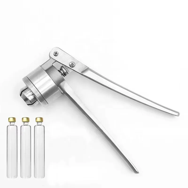 

Glass Vial Crimper 8mm Vials Sealing Machine Cap Capper Bottle Crimping Capping Tools