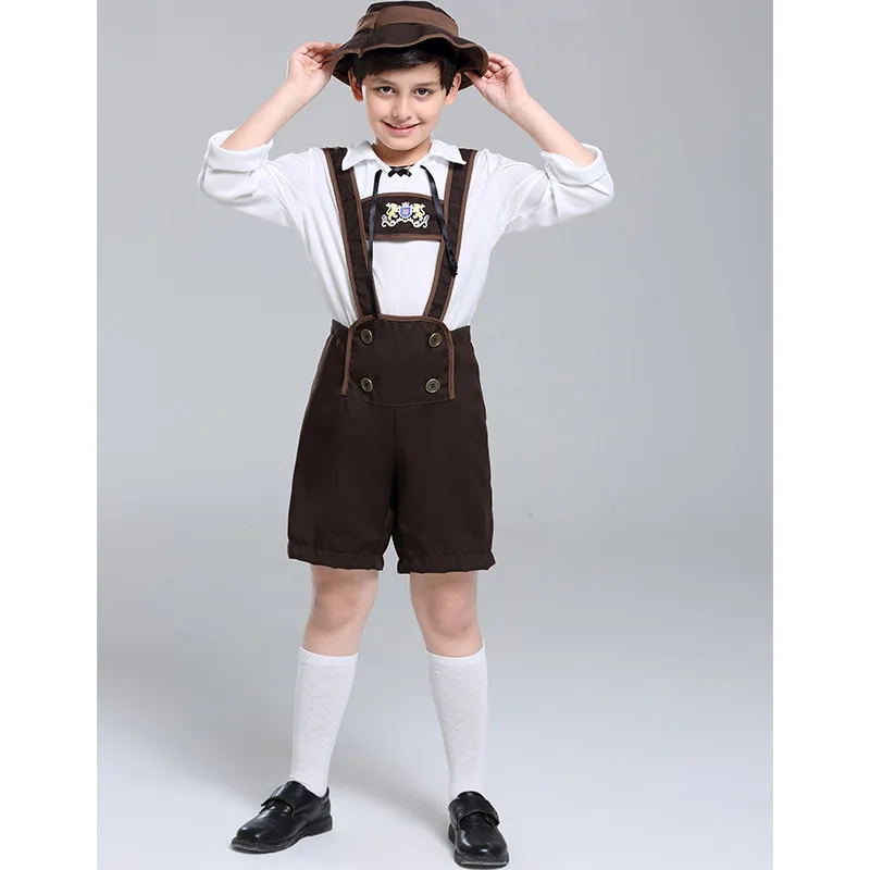 

Children's June 1 Oktoberfest Boys Performance Clothing German Alps People's Clothing Drama Stage Performance Clothing