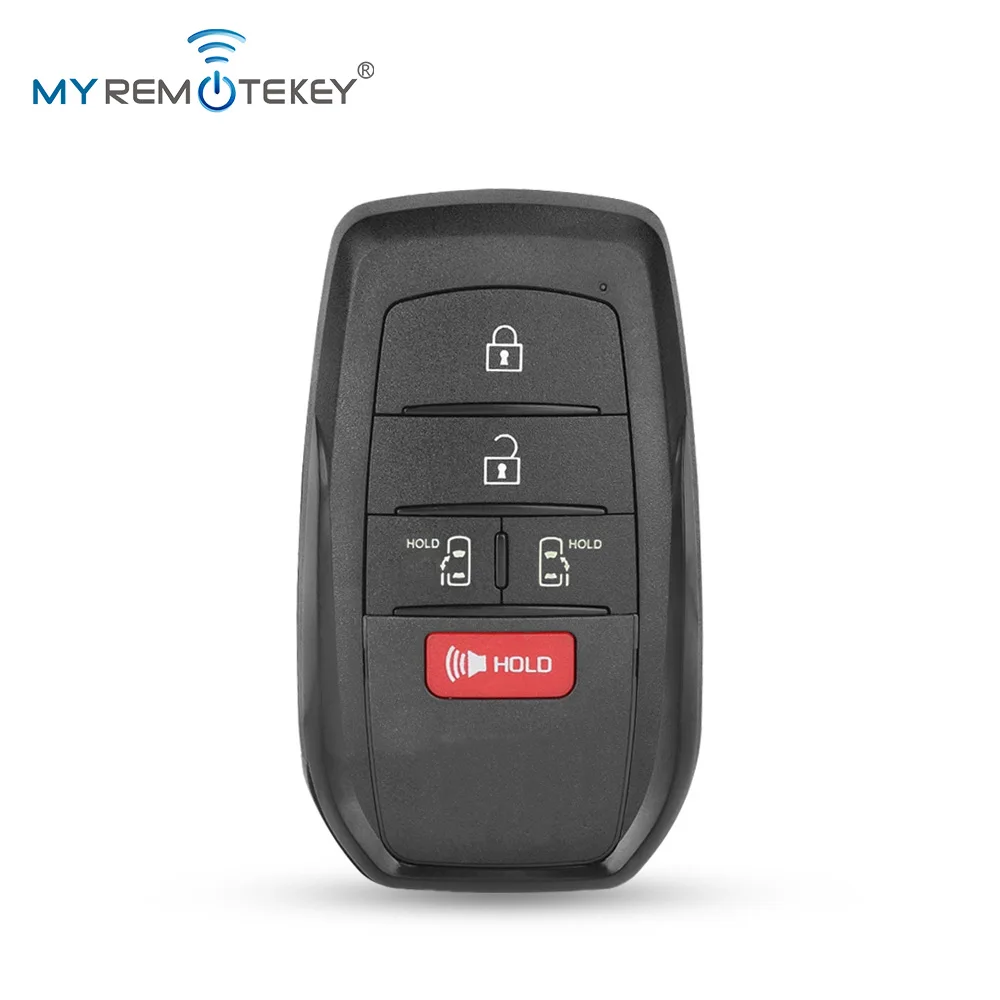 REMTEKEY FCC HYQ14FBX Smart Key shell 5 Button for 2021-2022 Toyota Sienna Hybrid PN 8990H-08020