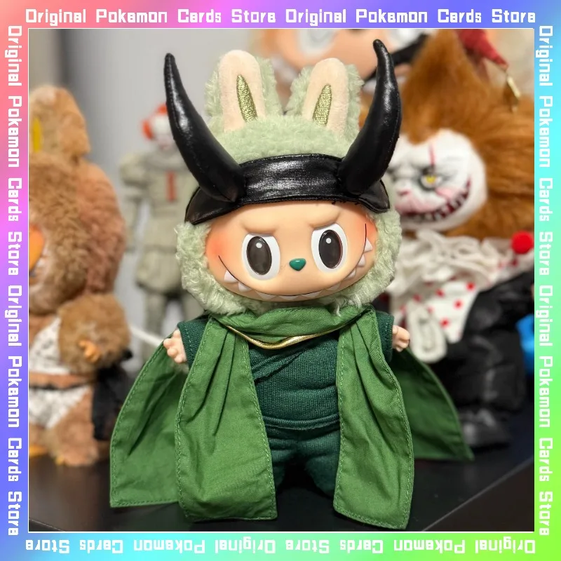 

Только одежда для 17 см V1 V2 V3 Labubu, косплей, Мстители, Локи, куклы, аксессуары, аниме, мультяшные украшения, игрушки, подарки на день рождения