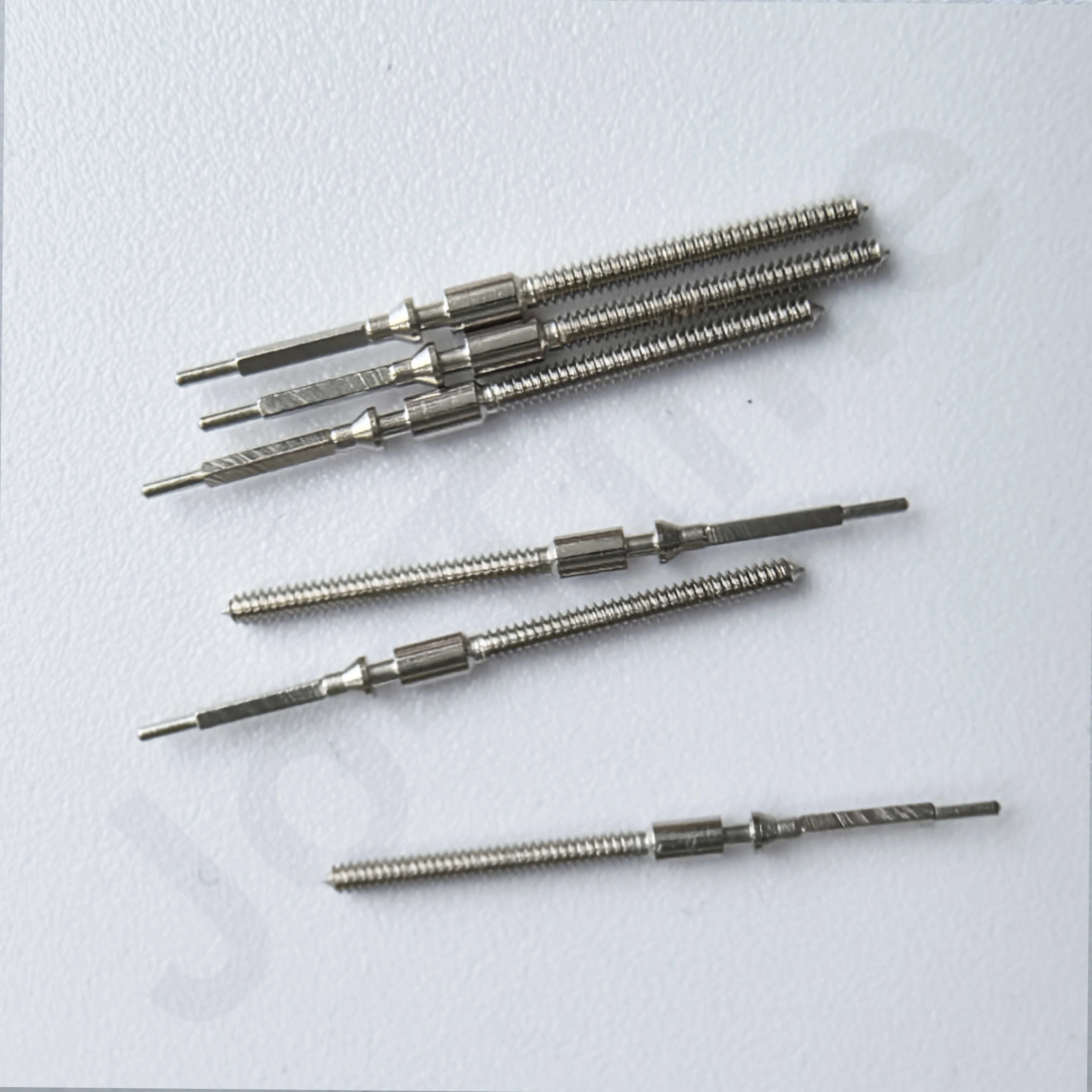 Outil de réparation de mouvement de tige 3135, tige d'enroulement de mouvement 3135, tige de poignée en acier, tiges de montre en métal 3186 3130 universelles, 1/5/10 pièces