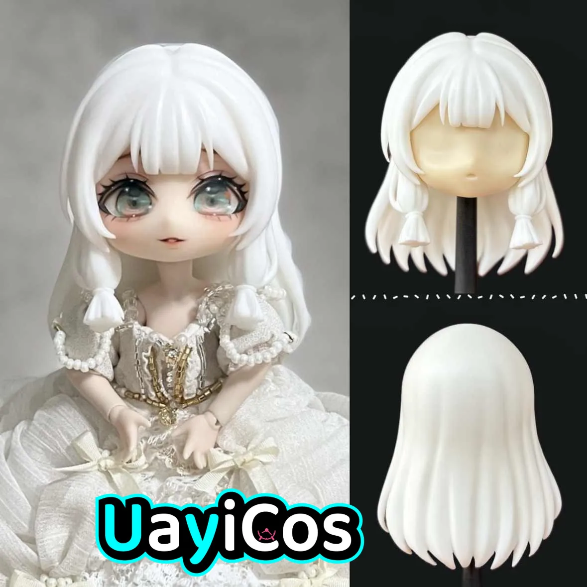 Princess Hair Lolita Handmade OB11OB22 Detachable Hair Shell GSC BJD Doll Accessories Game Anime Figure Toy For Kids Gifts