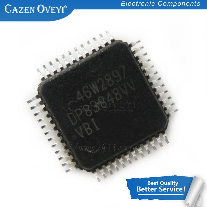 1pcs/lot DP83848 DP83848VV DP83848CVV DP83848IVV QFP-48 New original IC In Stock