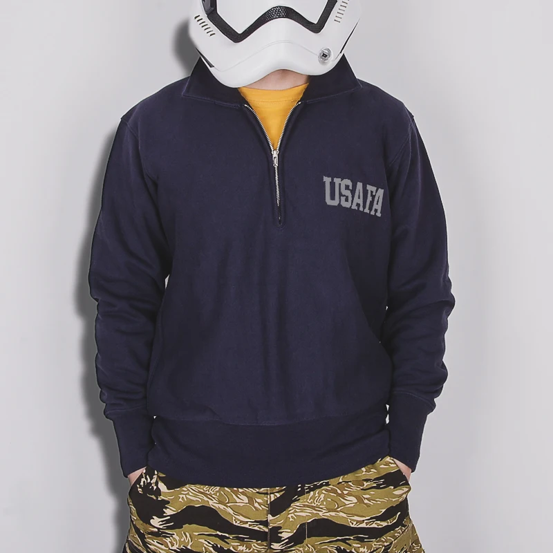 

Мужская толстовка Non Sto Thiened Air Force Academy, США, ретро, тяжелая, Loopba Sports irt, осень-зима, Новое поступление