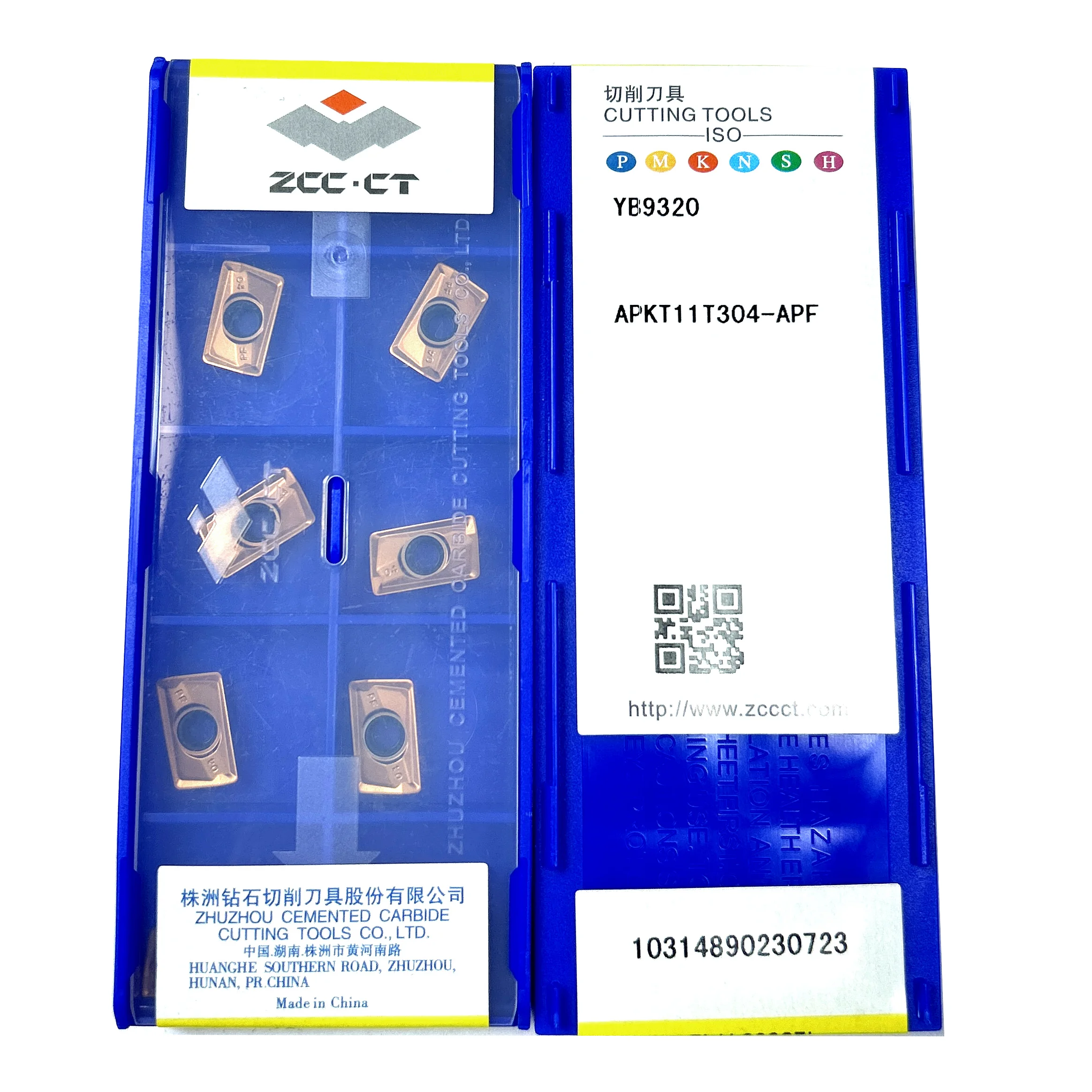 ZCC.CT  APKT11T304-APF/APM High quality Original CNC lathe turning tool carbide insert turning tool