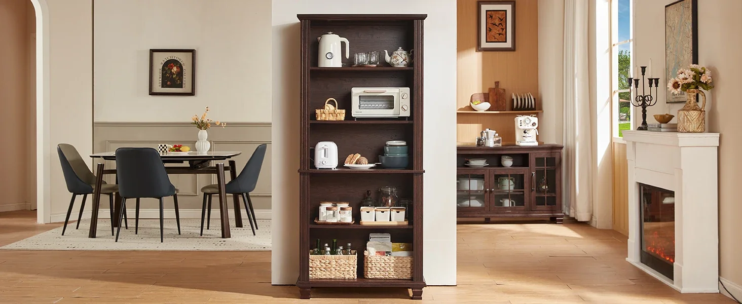 tall bookshelf