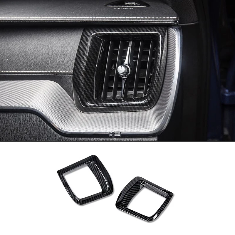 Voor Volvo XC60 XC-60 2018 2019 20 21 2022 Interieur ABS Carbon Auto Airconditioning Outlet Console Versnellingspook Hoofd Venster lift Trim