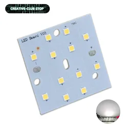 42*42mm SMD DC24V podświetlić lampę LED źródło światła 300mA uniwersalne koraliki do lampy 8W białe światło rozpraszające wysokiej temperatury aluminium