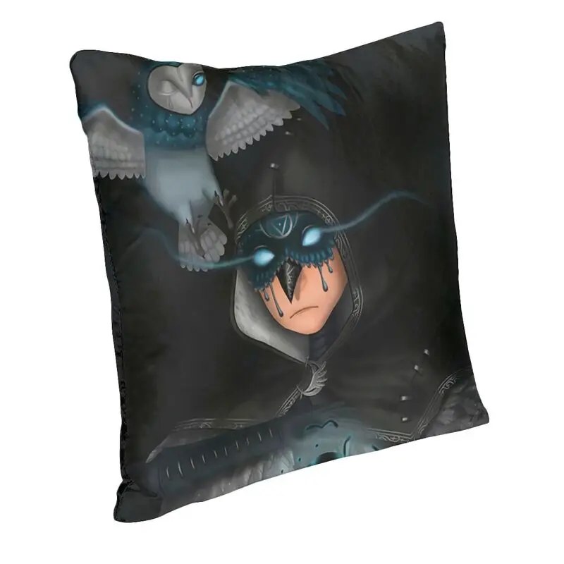 Identiy V Seer Square Pillowcover Home Decor Night Owl Cushions Throw Pillow for Living Room Double-sided Printing