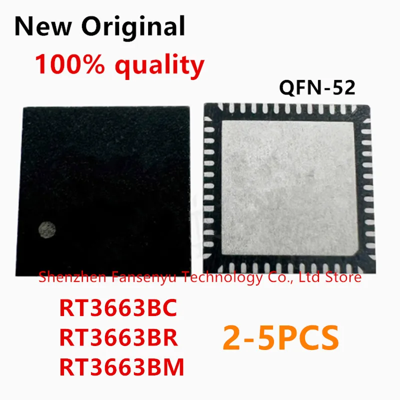 

(2-5piece)100% New RT3663BCGQW RT3663BC RT3663BMGQW RT3663BM RT3663BR RT3663BRGQW QFN-52