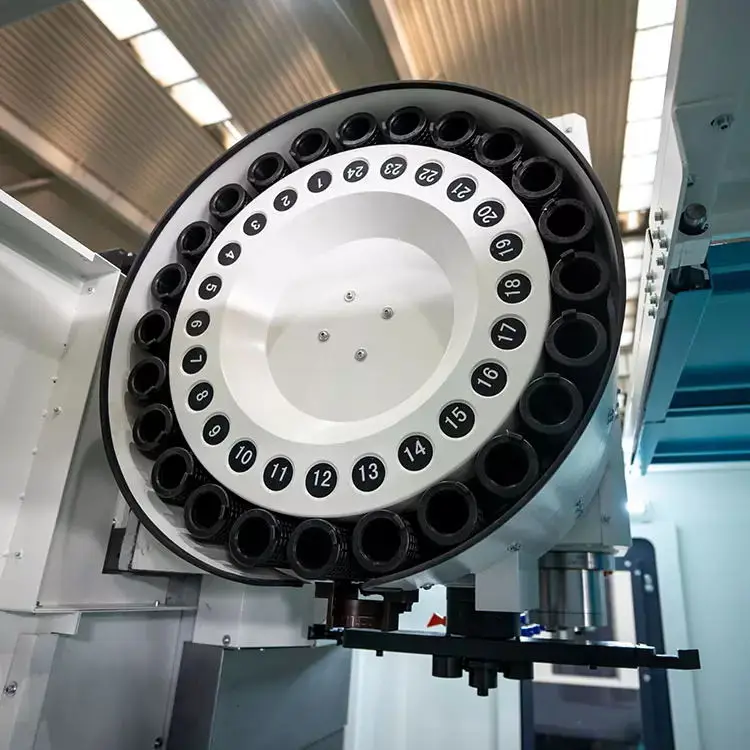 Mesin Bubut CNC VMC1370 VMC1580 Mesin Presisi Tinggi Vertikal