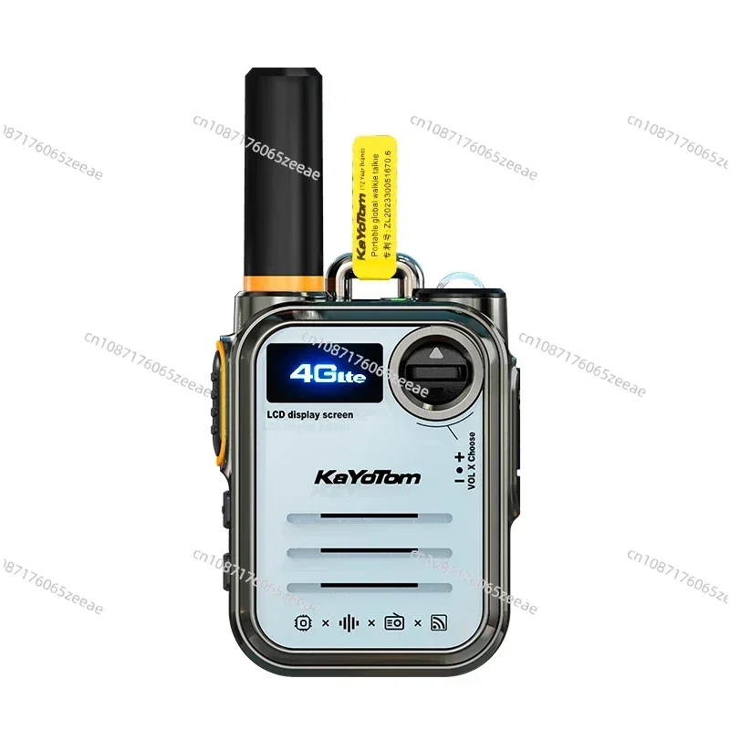 M22 4G Handheld Blue Radio Battery Operated Walkie Talkie Bluetooth Transceiver Long Ran PTT Supports Zello IPX5 Waterproof