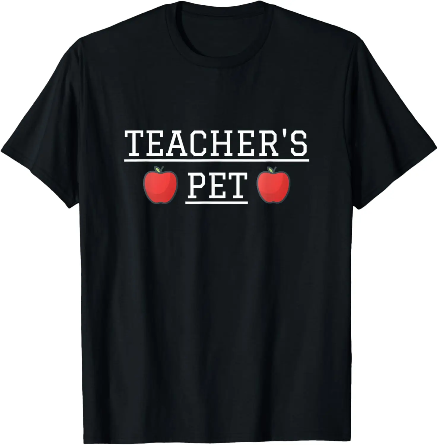 Teachers Pet Graphic Novelty Funny Gift Student School Tee T-Shirt