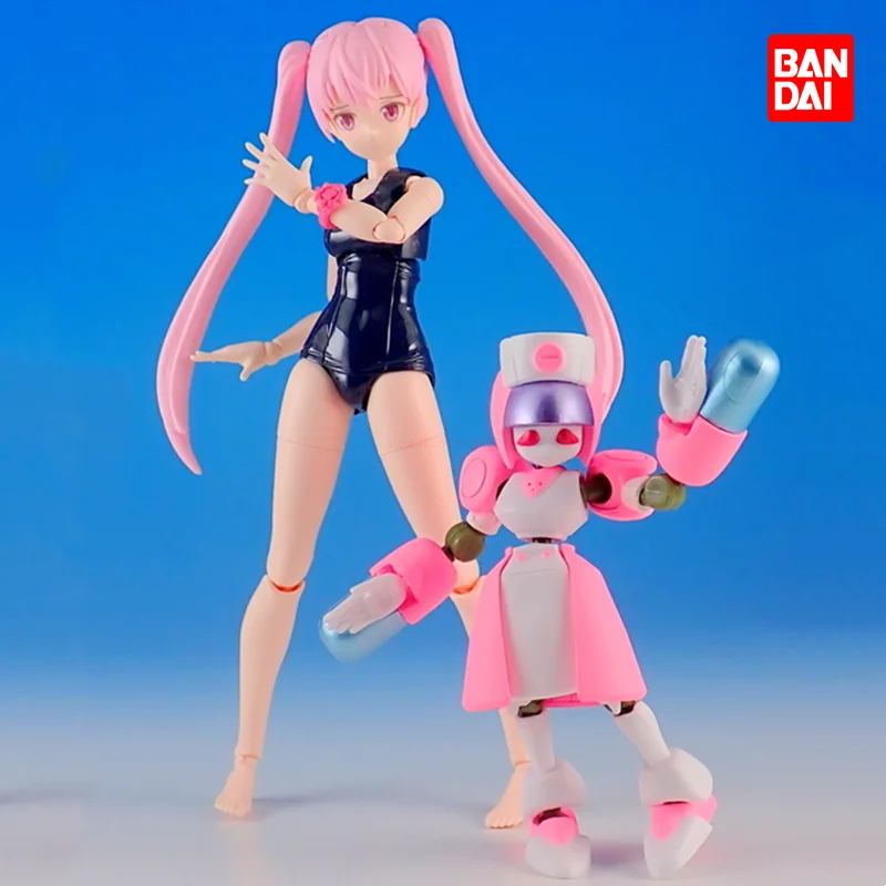 Bandai Gashapon Toys Medarot Series Super Movable Assembled Action Figure Model Ornament Toys Children Birthday Gift