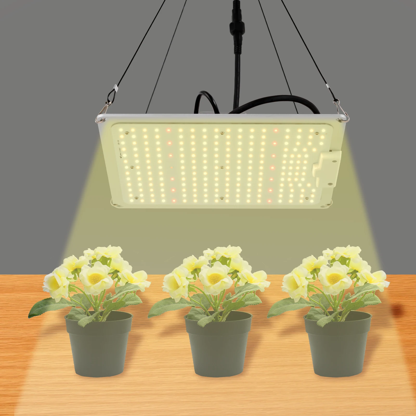 Voll spektrum Wachstums licht LED Pflanzen wachstums lampe dimm bares Pflanzen licht Innen/Außen für Blumen blüte