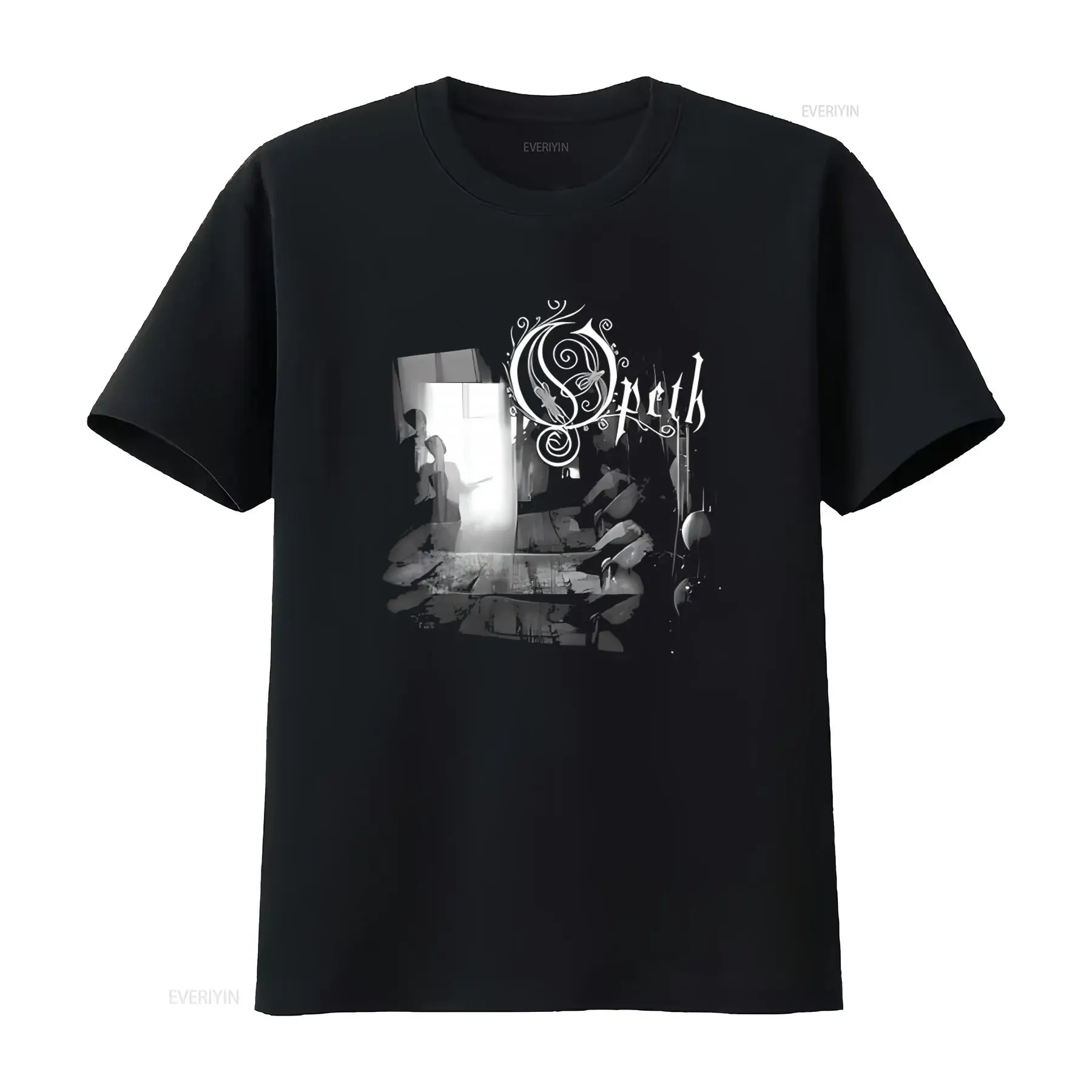 OPETH DAMNATION Band T Shirt Size L New Rock Music Fan vintage Washed Stretched graphic Slightly Stylish Breathable Versatile