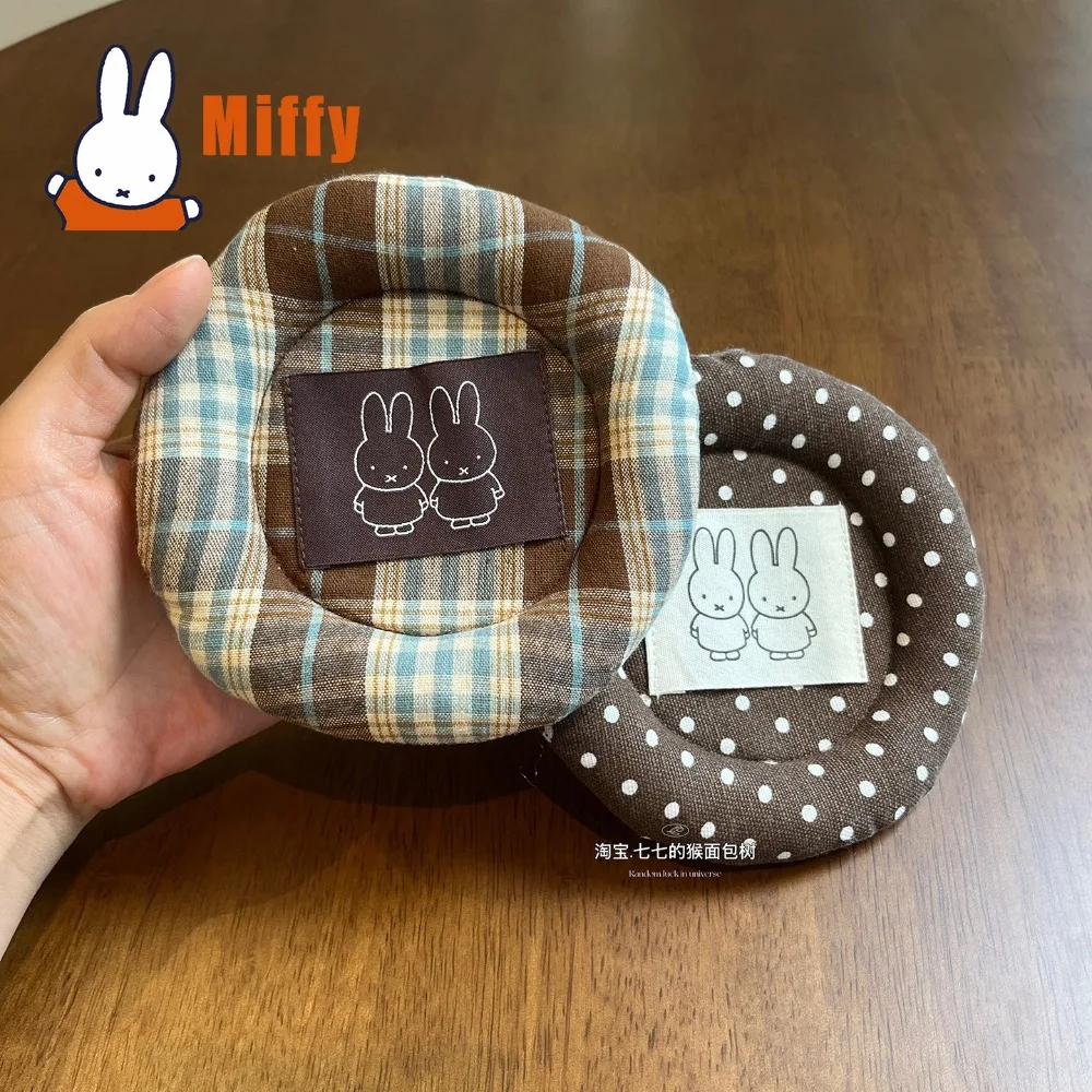 Kawaii Miffy Coaster Cute Cup Mat Padded Fabric Heat Resistant Insulation Placemat Table Decor Coffee Mug Pad Photo Prop Gift view 4
