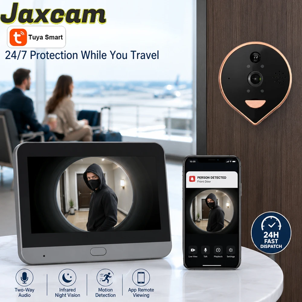 Smart Home Video Doorbell - Akıllı Kapı Gözü Görüntüleyici, İç Mekan