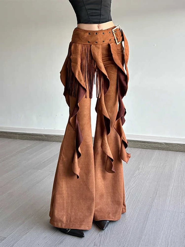 

Women's Jeans High Waist Hip Hop Straight Fashion Pants Streetwear Harajuku Y2K Star 2024 Female Wide Leg Denim Trouser