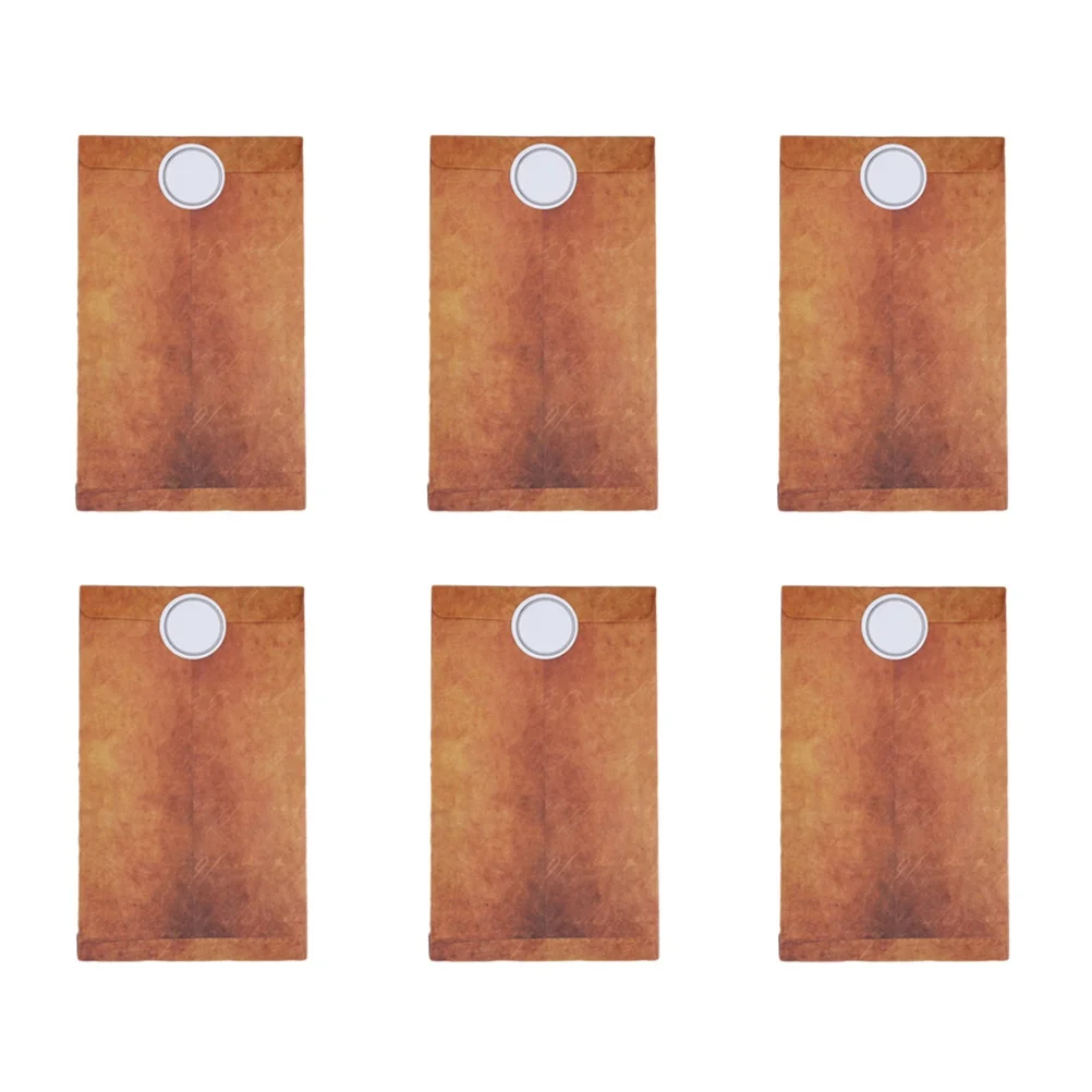 20Pcs Retro Printing Envelopes Kraft Paper European Style Stationery Bag for Invitations Cards Letters Mailing