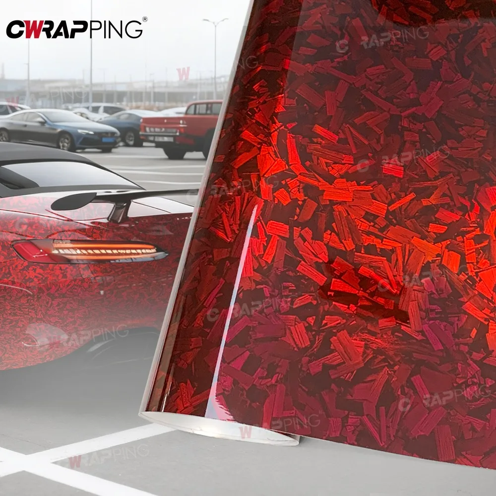 Car Sticker Vinyl Wrap Carbon Fiber Sticker DIY Waterproof Car Wrapping Film Custom Stickers Body Covering Exterior Automotive