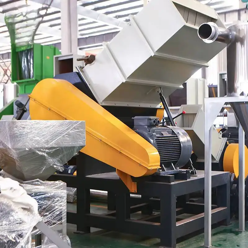 Plastic PVC Recycled Pipe Fully Multi-Functional Automatic Scrap Crusher