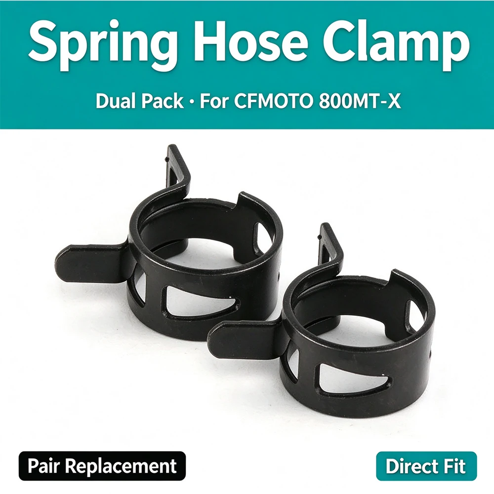OEM Motorcycle Radiator Fixing Kit Rubber Pad Hose Clamp Screw For CFMOTO 800MT-X Engine Cooling System Replacement Spare Parts