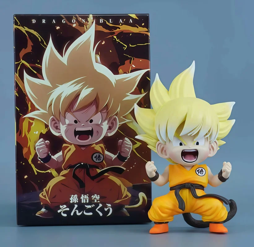 Anime Dragon Ball Goku Limited Edition Roaring Little Monkey King Z Gk Model Action Figure Collectible Toy Scene Decoration