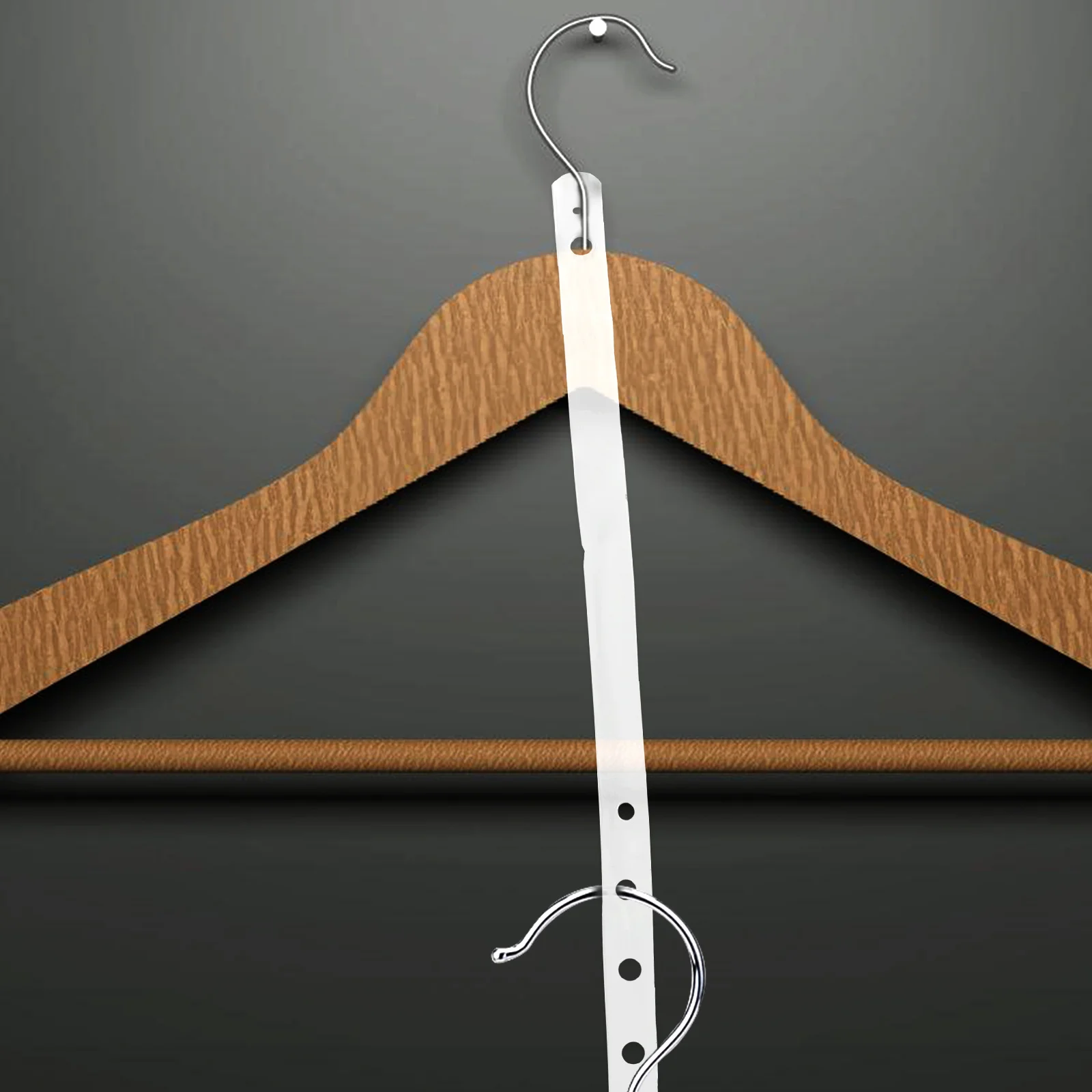 

20pcs Plastic Hanger Connecting Strips Nonslip Heavy Duty Closet Organizer For Pants Shirts Wardrobe Space Saver Hanger