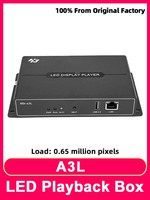 HD-A3L Full Color LED Panel Video Wall USB Port Controller Mobile Phone WiFi Playback Box LED Display Screen Illuminated Sign