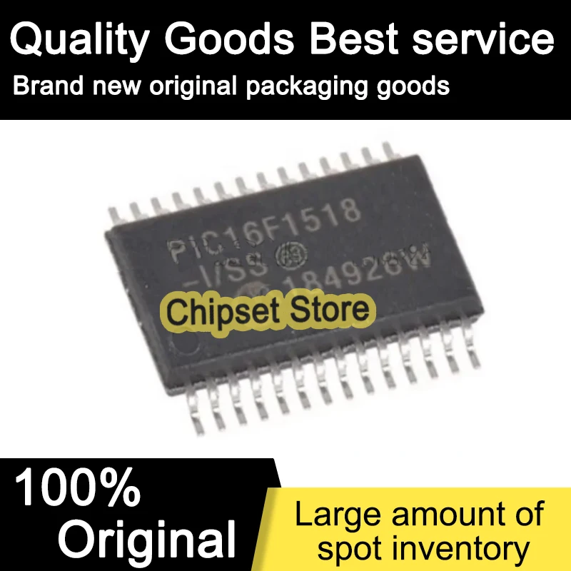 

PIC16F1518-I/SS PIC16F1518 I SS SSOP 100% Brand new