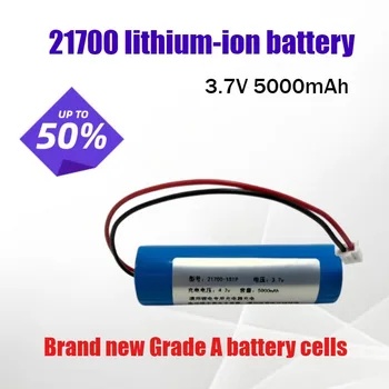 21700 3.7V 5000mahLarge-capacity Hair Straightener Maintenance Lights Outdoor Lighting Rechargeable Lithium Batteries